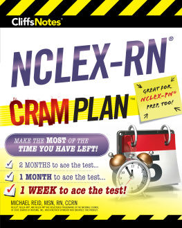 Michael Reid - CliffsNotes NCLEX-RN Cram Plan