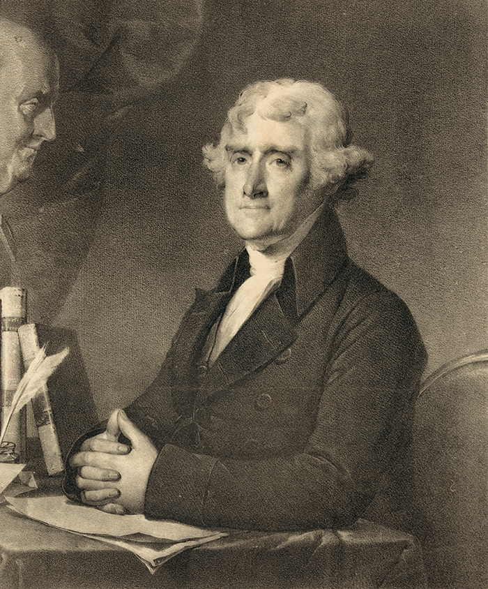 President Thomas Jefferson feared France would take control of trade routes in - photo 7