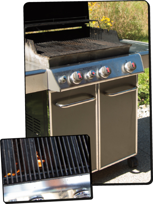 Always keep your gas grill clean to avoid flare-ups To clean the grill turn - photo 6