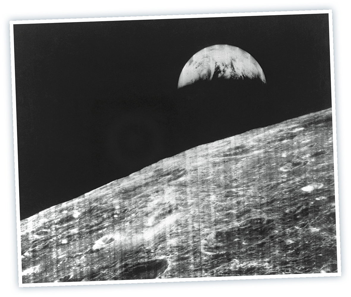 Lunar Orbiter 1 took photos of Earth while orbiting the moon in 1966 CHAPTER 2 - photo 6