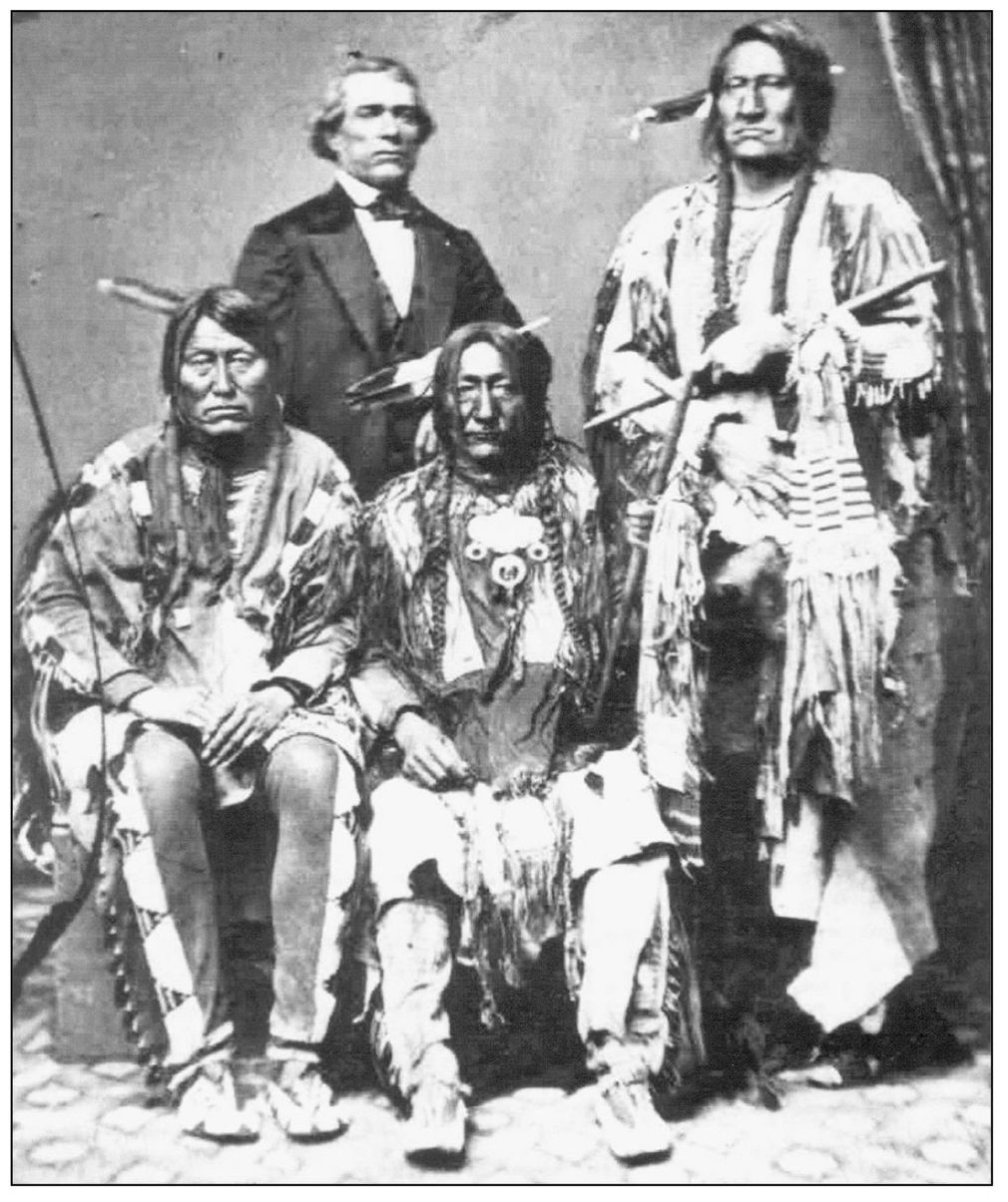 JOHN SMITH AND CHEYENNE LEADERS In 1863 interpreter John Smith and several - photo 3