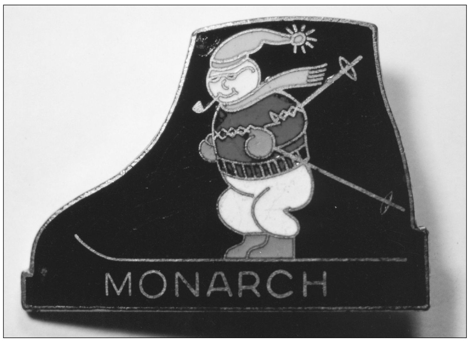 SKI PIN As part of an extensive marketing campaign in the 1960s the Monarch - photo 13