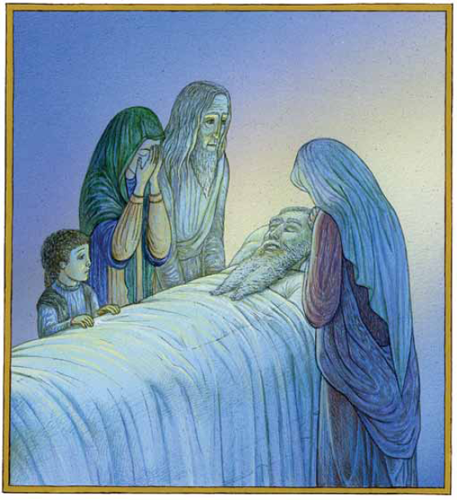 Moses grew to be very old and then he died The people were sad But God - photo 12