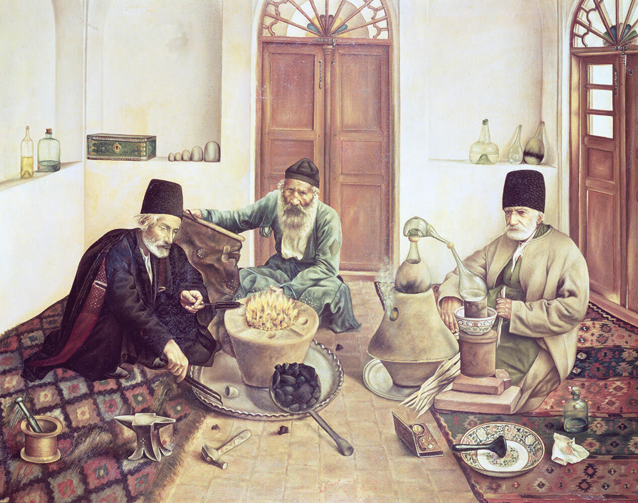 An Iranian painting of alchemists from 1893 bridgemanimagescom Have you - photo 6