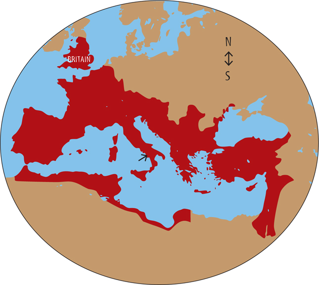 THE RED COLOR SHOWS THE ANCIENT ROMAN EMPIRE WORDS TO KNOW adapt to change - photo 11