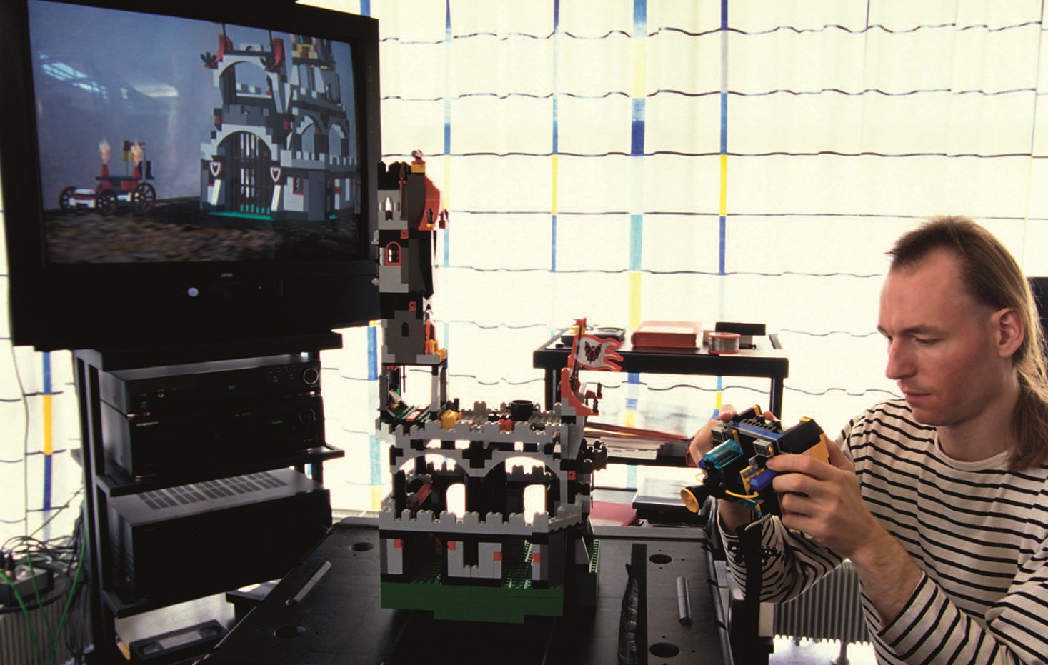 An animator working with LEGO bricks for an action scene Other animators - photo 4