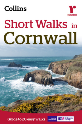 Collins Maps - Short Walks in Cornwall