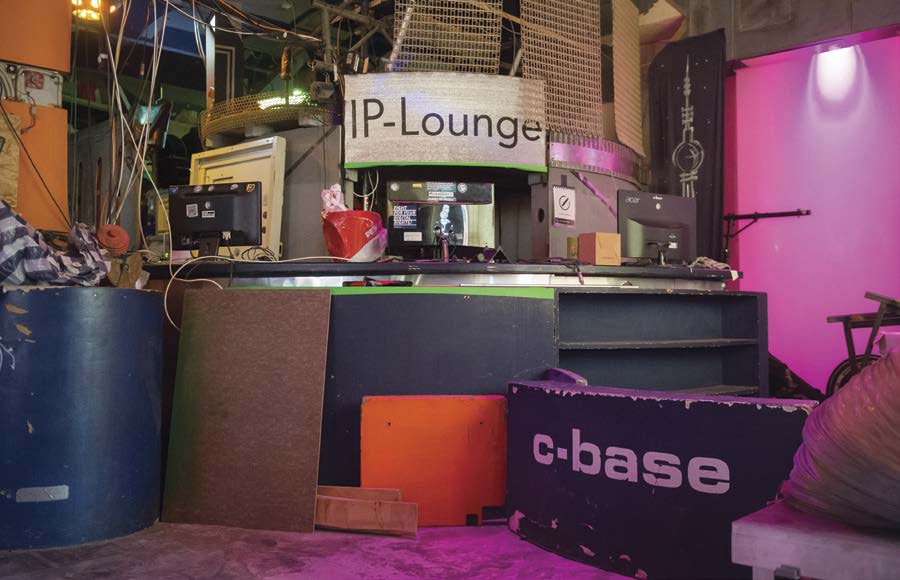 This is the interior of C-Base in Berlin Germany C-Base is widely considered - photo 5