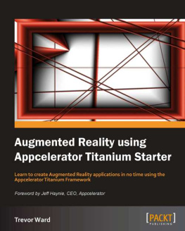 Trevor Ward - Augmented Reality using Appcelerator Titanium Starter