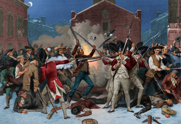 Eleven men were shot during the Boston Massacre Several thousand people jammed - photo 2
