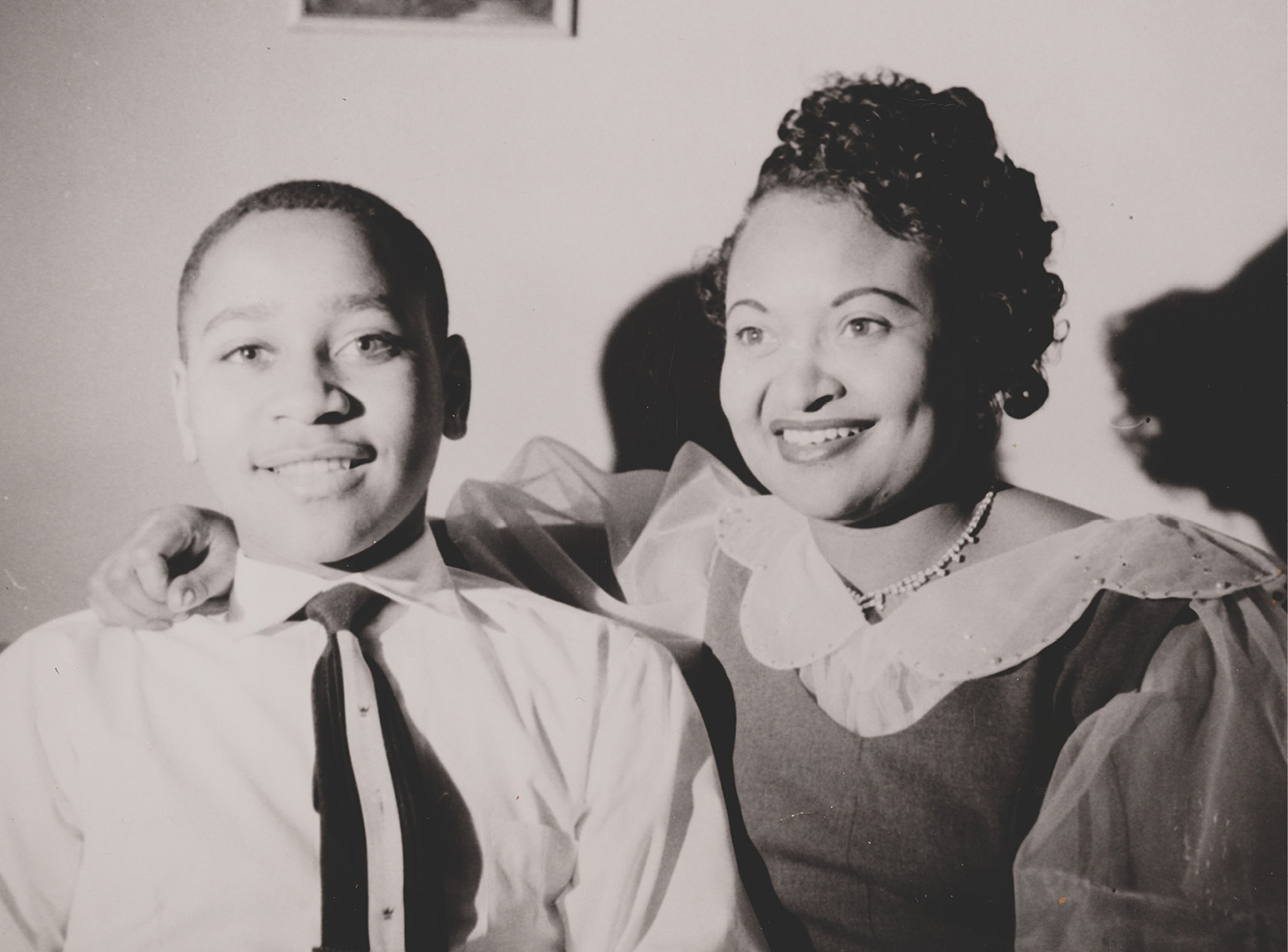 Emmett Till and his mother Mamie Till Bradley Lynchings of black men were - photo 3