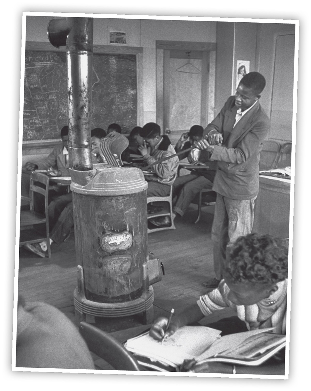 Schools for African Americans were much poorer than the schools for white - photo 4