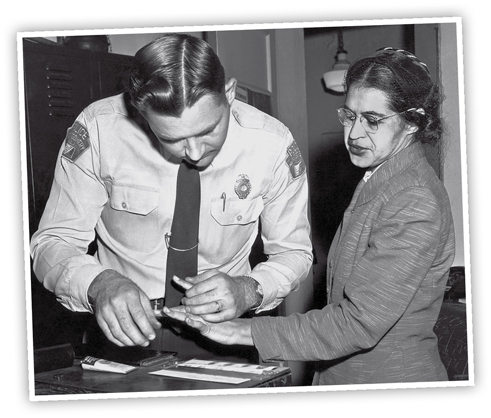 On December 1 1955 Rosa Parks was arrested for refusing to give up her bus - photo 6