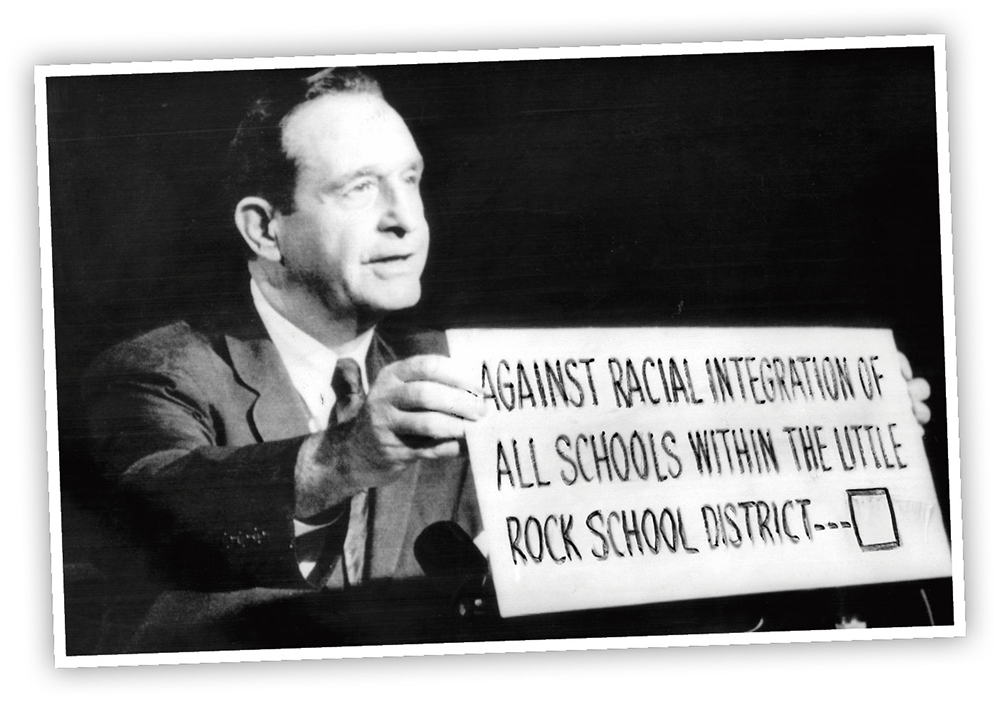 Arkansas Governor Orval Faubus was against desegregating Central High The - photo 9