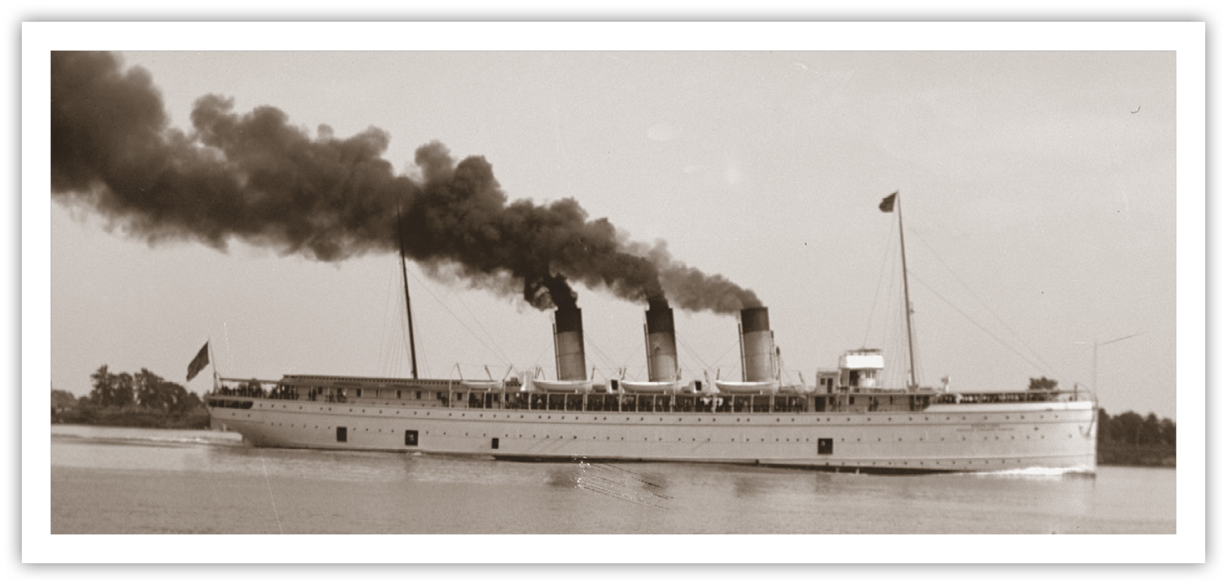 By the early 1900s most immigrants came to the United States on steamships - photo 4