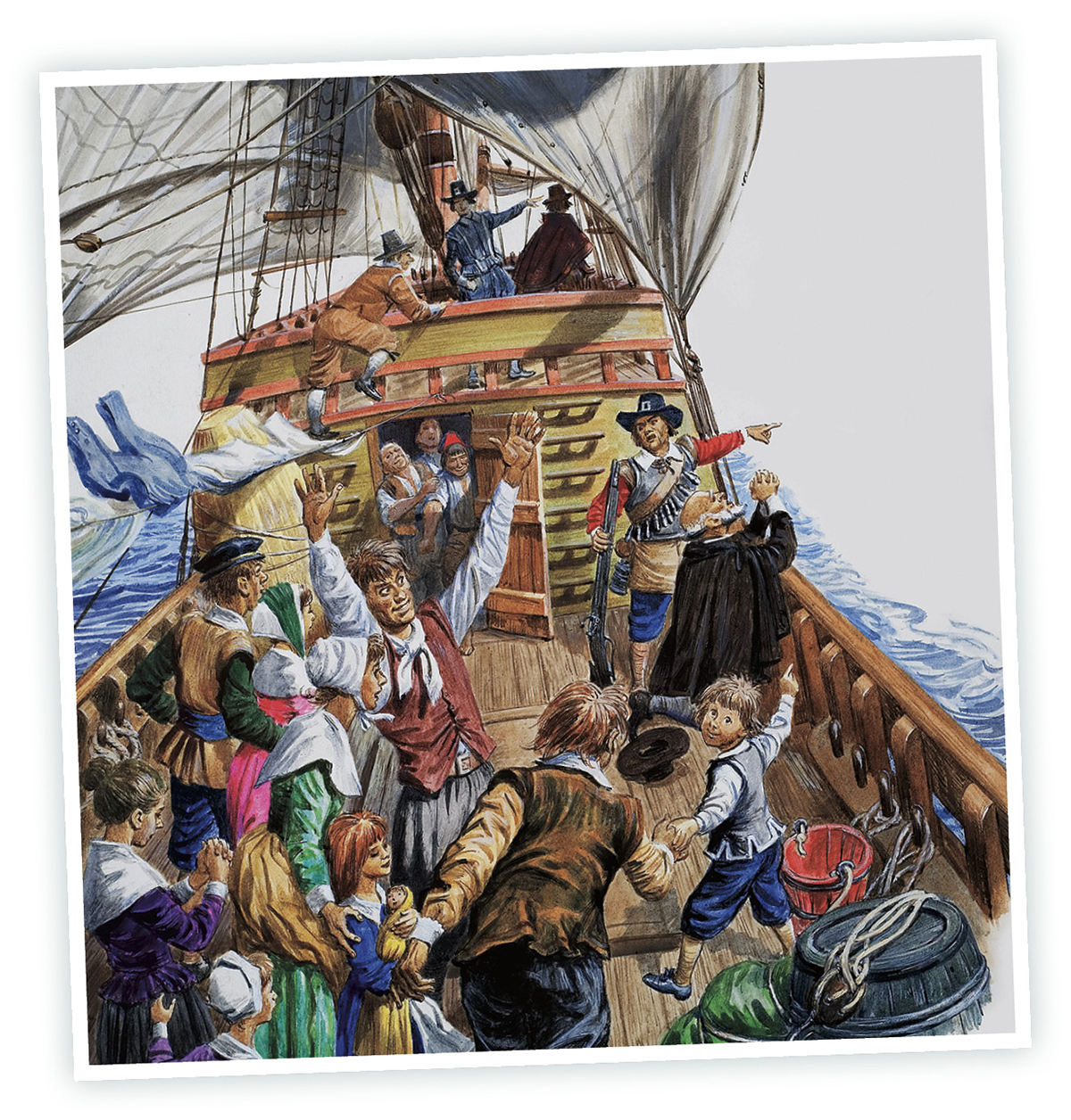 People became indentured servants to pay their ship fare to the colonies I - photo 9