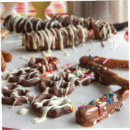 Chocolate-Covered Pretzels Welcome to the Kitchenand This Cookbook Hey Kids - photo 7