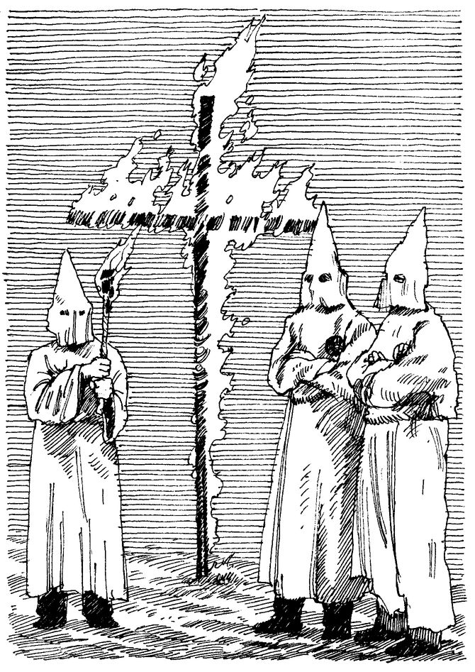 KU KLUX KLAN THE KU KLUX KLAN OR KKK AS IT IS KNOWN IS A HATE GROUP THAT - photo 10