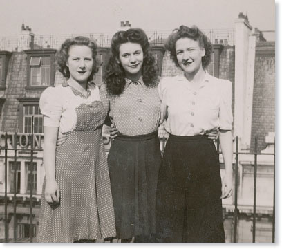 One of my favourite family photos my Nanna right stands with her friends - photo 4