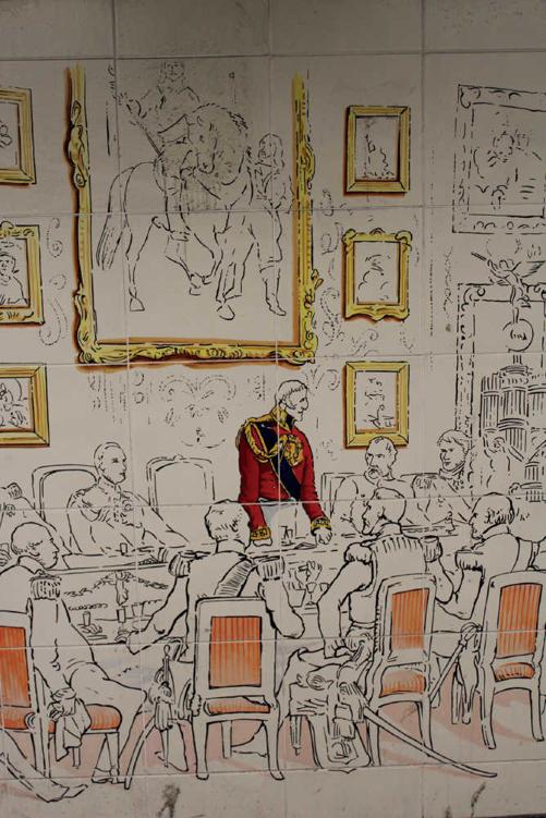 The Duke of Wellington hosting a banquet in the Waterloo Gallery Apsley House - photo 11