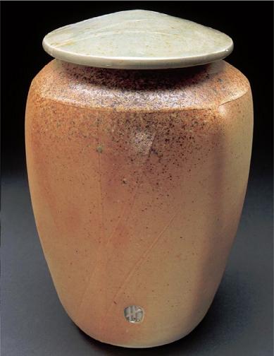 Connie Christensen Covered Jar porcelain 8 x 5 thrown wood fired C 10 - photo 6