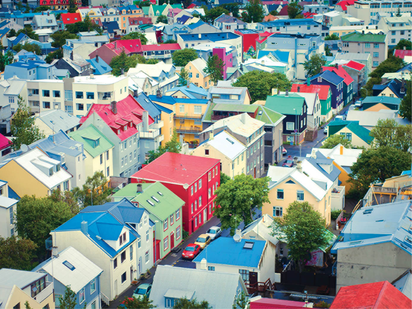 The colorful rooftops of Reykjavk Visible from everywhere in the city the - photo 8