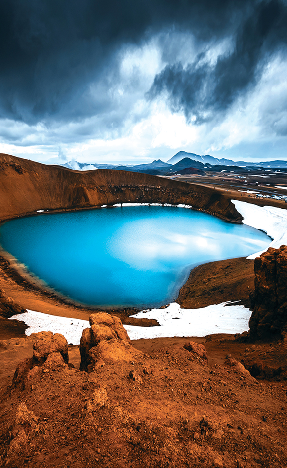 Mvatn Lake a popular attraction in the geothermal valley of Leirhnjkur See - photo 21