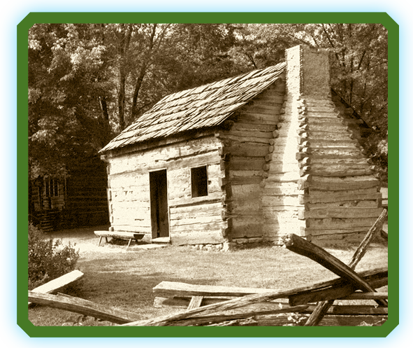 Cabin where Lincoln lived as a child When Lincoln was seven his family moved - photo 6