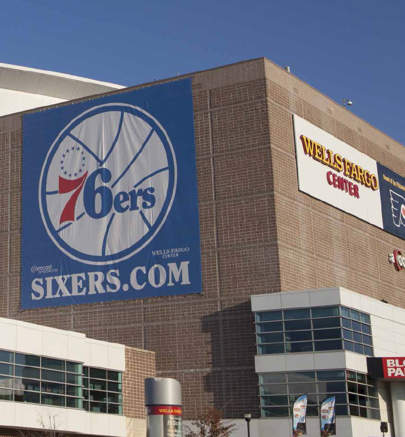 The Wells Fargo center where the Philadelphia 76ers play Kobes dad played for - photo 9