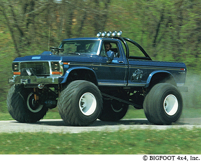 Bob kept making his truck bigger and stronger Thats how the first monster - photo 4