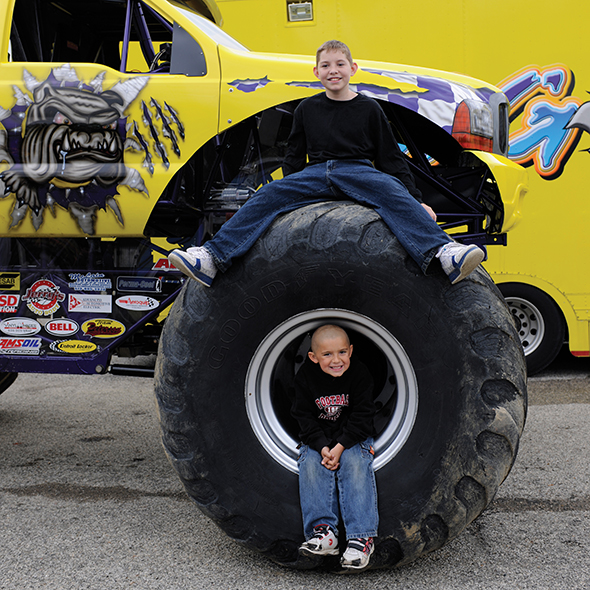 Here are the parts of a monster truck Here is a monster truck frame - photo 17