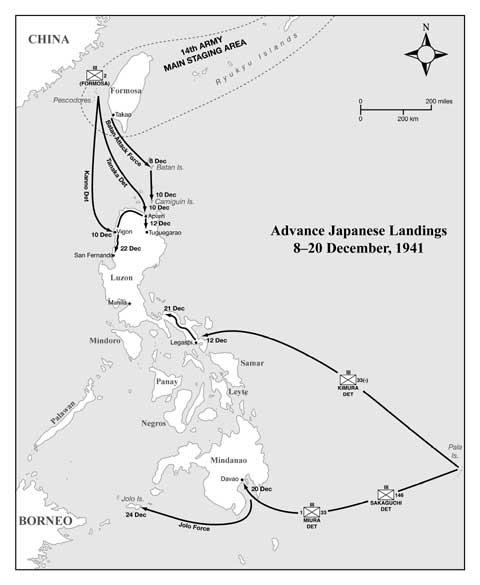 Map of Lingayen Gulf and the immediate vicinity on the western coast of Luzon - photo 3