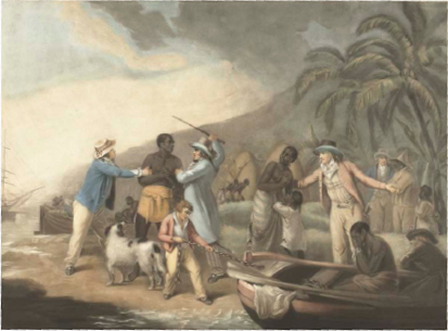 Slave traders split up an African family after the father is sold into slavery - photo 2