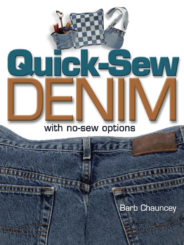 Quick-Sew DENIM with no-sew options Barb Chauncey 2003 by Barbara - photo 1