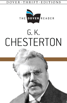 G.K. Chesterton - G. K. Chesterton the Dover Reader