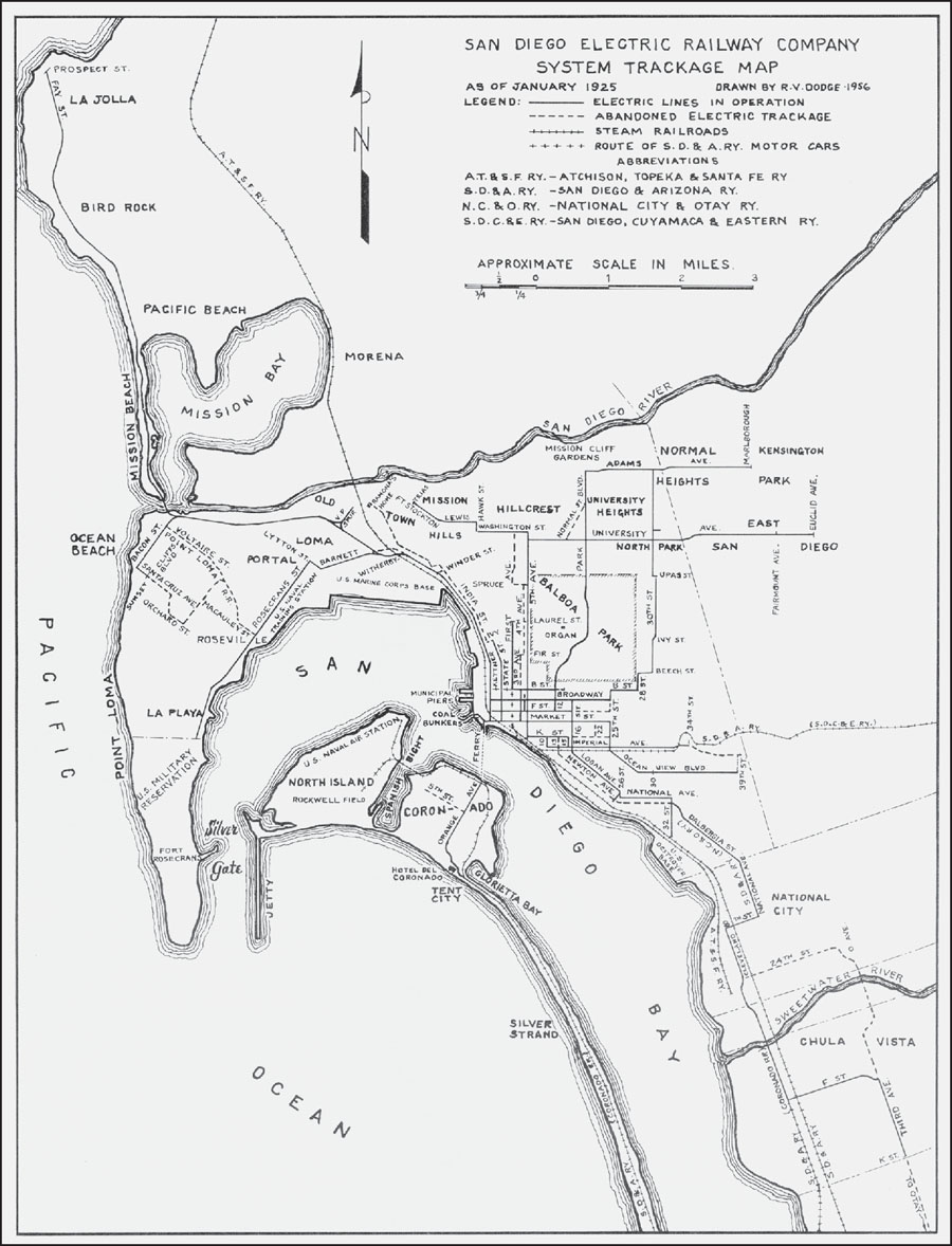 The San Diego Electric Railway SDERy was founded in 1891 by John D - photo 2