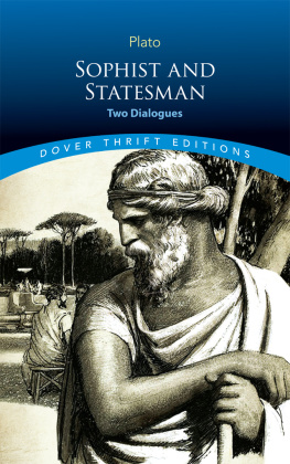 Plato Sophist and Statesman: Two Dialogues