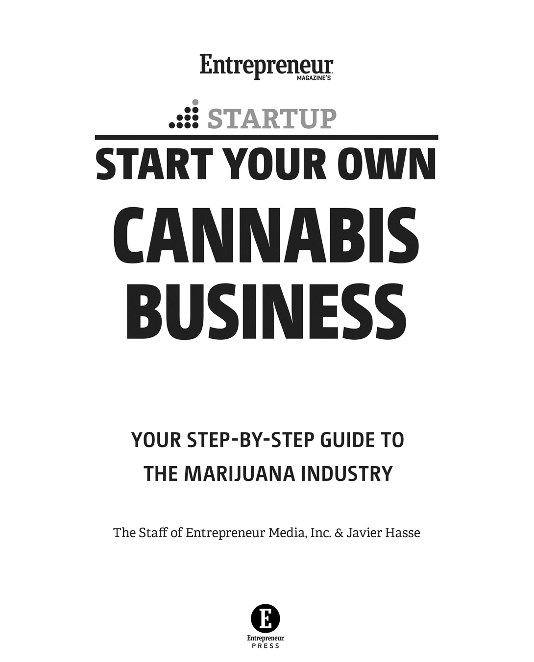 Table of Contents Guide Cannabis Activist and Advocate T he cannabis industry - photo 4