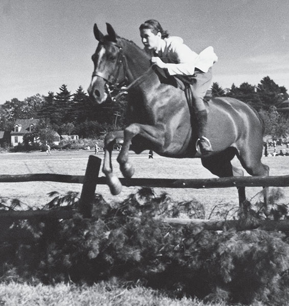 Sally Swift at a horse show in Medfield Massachusetts in the late 1930s She - photo 2