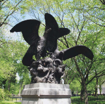 Christophe Fratin Eagles and Prey 1850 Central Park New York NY - photo 2