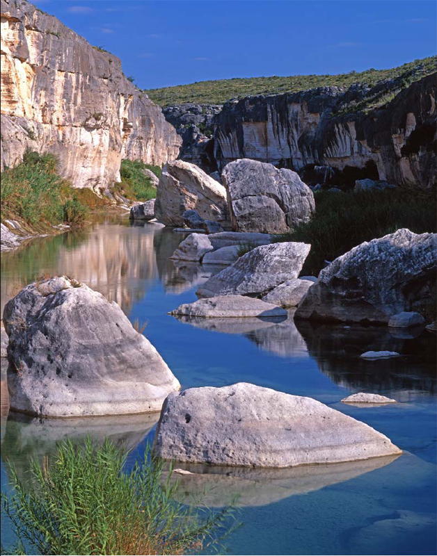 Amistad National Recreation Area Pecos River arm of Amistad Reservoir at the - photo 10