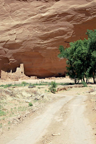 The road through Canyon de Chelly BACKROADS BYWAYS OF INDIAN COUNTRY Drives - photo 1