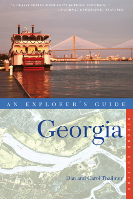 Carol Thalimer - Explorers Guide Georgia ()