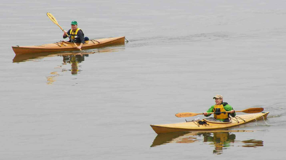 The author and his wife paddling the James River Kayak Rentals For those - photo 4