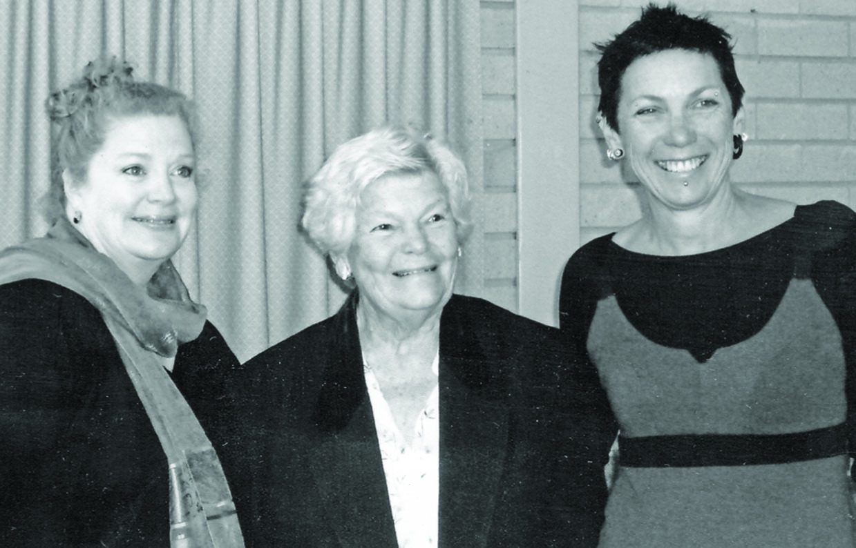 Image C At the Pat Giles Centre with Sue Ellery left and Kedy Krystal 2006 - photo 4