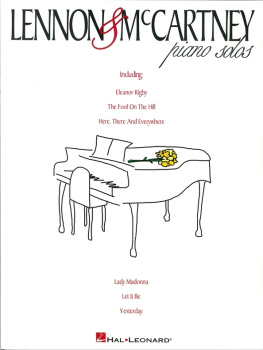 The Beatles - The Beatles Piano Solos (Songbook)