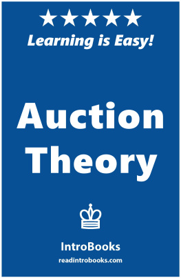 IntroBooks Auction Theory