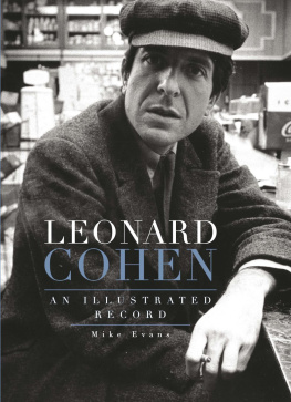 Mike Evans - Leonard Cohen: An Illustrated Record