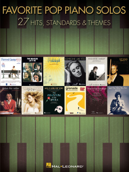 Hal Leonard Corp. - Favorite Pop Piano Solos