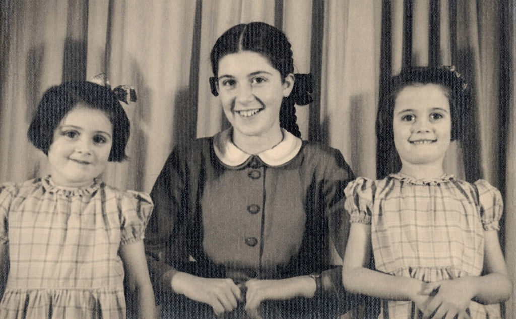 Frances left and Brenda right in matching outfits with sister JillBrenda - photo 10